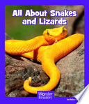 All About Snakes and Lizards cover