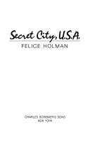 Secret City, U.S.A. cover