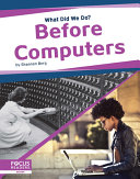 Before Computers cover