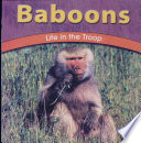 Baboons: Life in the Troop cover