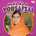 Malala Yousafzai: Champion for Girls' Education cover