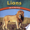 Lions: Life in the Pride cover