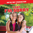 I Say I'm Sorry cover