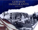 German Immigrants, 1820-1920 cover