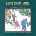 Ben's Snow Song cover