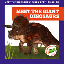 Meet the Giant Dinosaurs cover