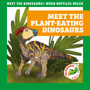 Meet the Plant-Eating Dinosaurs cover