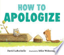 How to Apologize cover