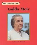 The Importance of Golda Meir cover