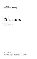 Dictators cover