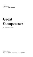 Great Conquerors cover