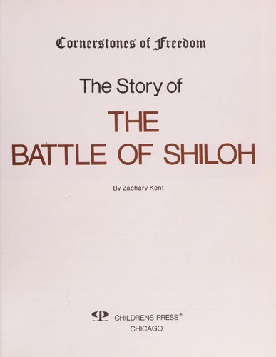The Story of the Battle of Shiloh cover