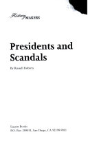 Presidents and Scandals cover