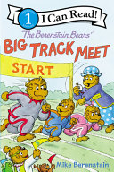 The Berenstain Bears' Big Track Meet cover