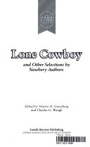 Lone Cowboy and Other Selections by Newbery Authors cover