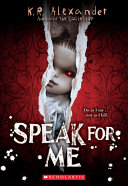 Speak for Me cover
