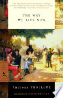 The Way We Live Now cover