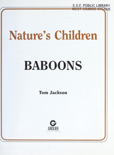 Baboons cover