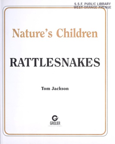 Rattlesnakes cover