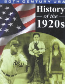 History of the 1920s cover