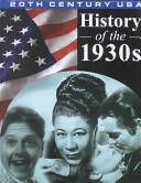 History of the 1930s cover