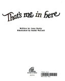 That's Me in Here cover