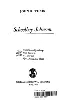 Schoolboy Johnson cover