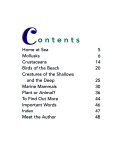 Animals of the Sea and Shore cover