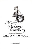 Merry Christmas from Betsy cover