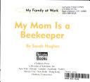 My Mom Is a Beekeeper cover
