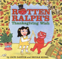 Rotten Ralph's Thanksgiving Wish cover