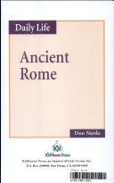 Ancient Rome (KidHaven Press) cover