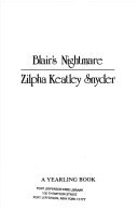 Blair's Nightmare cover