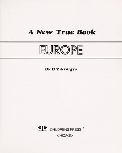 Europe cover