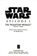 Star Wars, Episode I: The Phantom Menace cover