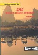 Asia: World's Largest Continent cover