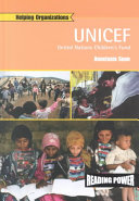 UNICEF: United Nations Children's Fund cover