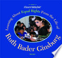 Learning About Equal Rights from the Life of Ruth Bader Ginsburg cover