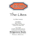 The Utes cover