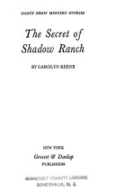 The Secret of Shadow Ranch cover