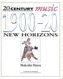 1900-20: New Horizons cover