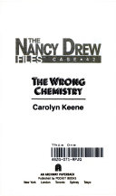 The Wrong Chemistry cover