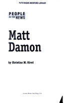 Matt Damon cover