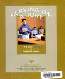 Serving on a Jury cover