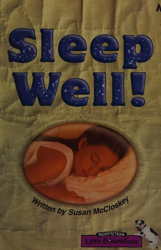 Sleep Well! cover