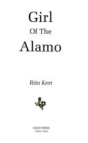 Girl of the Alamo cover