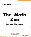 The Math Zoo cover