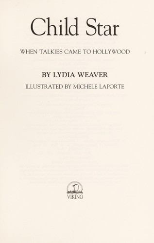 Child Star: When Talkies Came to Hollywood cover
