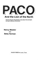 Paco and the Lion of the North cover
