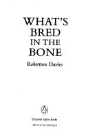 What's Bred in the Bone cover